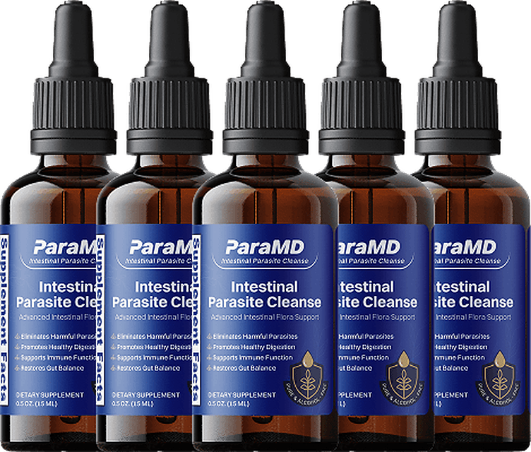 ParaMD five-bottle package
